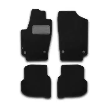 Автомобильные коврики в салон VOLKSWAGEN Polo Sedan, 2010-, сед. Klever