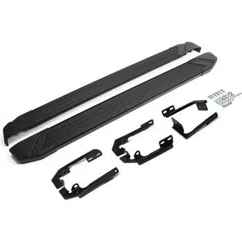 Автомобильные пороги для Isuzu D-Max II рестайлинг 2017-н.в. Rival F193ALB.9101.1