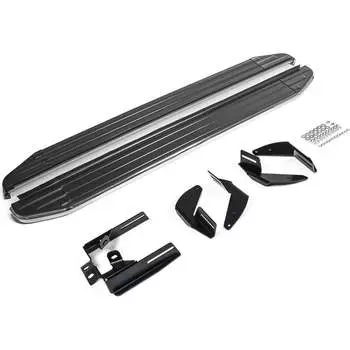 Автомобильные пороги для Toyota Hilux VII 2005-2015 г.в. Rival Premium A193ALP.5703.1