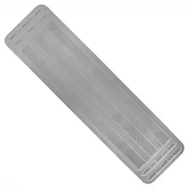 Автомобильный коврик заднего ряда carfort rovers 10 термопласт nbr, 37,5х145см grey 64248