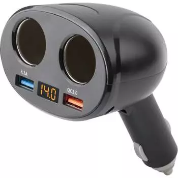 Автомобильный разветвитель прикуривателя DSV R77006