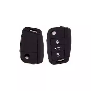 Автомобильный силиконовый чехол на ключ VOLKSWAGEN GOLF 7 SKYWAY S05701051