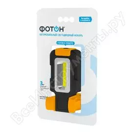 Автомобильный светодиодный фонарь фотон au-200 3w, 3хlr03 в комплекте 22952