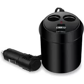 Авторазветвитель прикуривателя в подстаканник Beroma