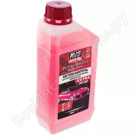 Автошампунь extra pf-60 для бесконтактной мойки active foam 1:6-9 1 л avs a07588s