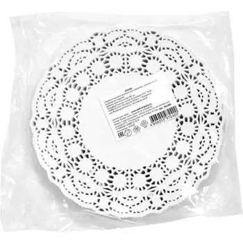 Ажурная бумажная салфетка AVIORA 104-054