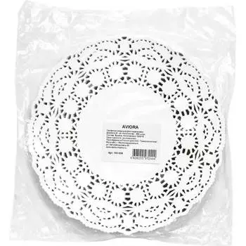 Ажурная бумажная салфетка AVIORA 104-056