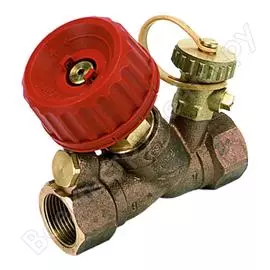 Балансировочный клапан comap 1752 с одним дренажом и заглушкой, 1 1/2", dn40 0,23-21,09 175212