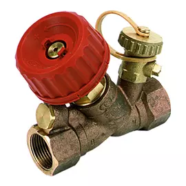 Балансировочный клапан comap 1752 с одним дренажом и заглушкой, 1 1/4", dn32 0,2-14,88 175210