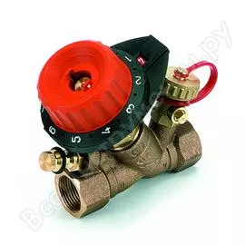 Балансировочный клапан comap 750 1 1/4", с одним измерительным ниппелем и 1 дренажом dn32, 0,2-14,88 750410