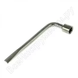 Баллонный ключ лиинз изогнутый, 22 мм, с лопаткой 00-00006129