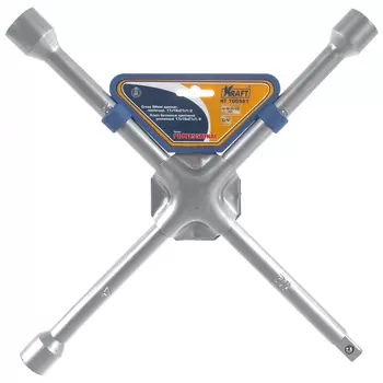 Усиленный крестовой баллонный ключ KRAFT KT 700561