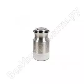 Банка для сыпучих продуктов bradex tac 840 мл, серебряная tk 0403