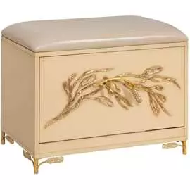 Банкетка BOGACHO Oliva Branch 11628/кремовый