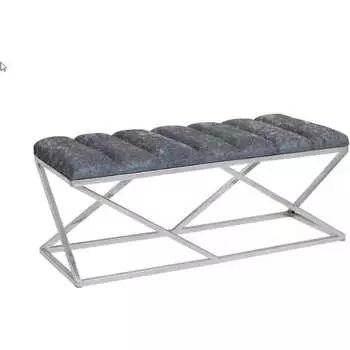 Банкетка GreenWeen ZUMA GW-ZUMA-NER-SGREY-110-BL