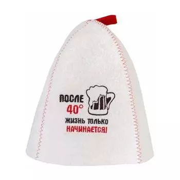 Банная шапка ГлавБаня Б40301