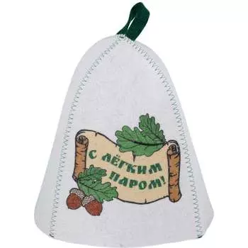 Банная шапка ГлавБаня Б40358