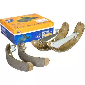 Барабанные колодки тормозные Ауди A2 (00-05) / Фольксваген Гольф KRAFT