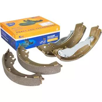 Барабанные колодки тормозные Hyundai Getz/Хендей Гертс (без ABS) KRAFT