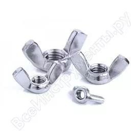 Барашковая гайка крепежная техника М6 DIN315 (500 шт.) 494002