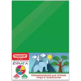 Бархатная цветная бумага Пифагор