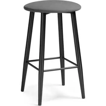 Барный стул Woodville Гангток катания графит, черный матовый 469981