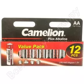 Батарейка Camelion Plus Alkaline LR 6 BLOCK-12 1.5В 5818