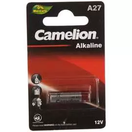 Батарейка Camelion LR27A BL-1 Mercury Free 12829