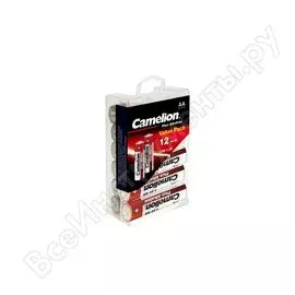 Батарейка camelion lr6 plus alkaline pbh-12 lr6-pbh12 1.5в 10648
