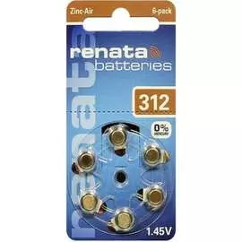 Батарейка для слуховых аппаратов Renata