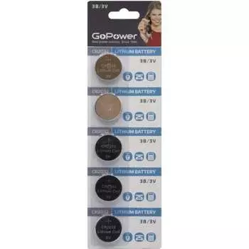 Батарейка GoPower CR2032 00-00015603