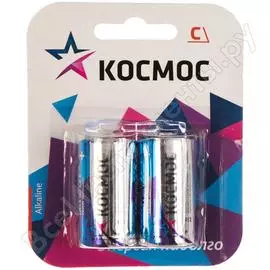 Батарейка КОСМОС Максимум LR14 BP2 бл.2шт KOCLR14MAX2BL