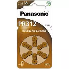 Батарейка Panasonic PR - 312 H 3017