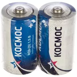 Батарейка КОСМОС R20S уп.2шт KOCR20