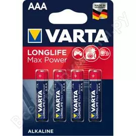 Батарейка Varta LONGLIFE MAX P. 4008496104734