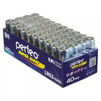 Батарейки Perfeo LR03/40BOX Super Alkaline 30014699