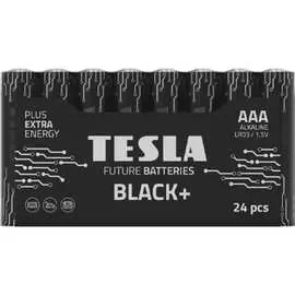 Батарейки tesla aaa, black+, 24 штуки 8594183396699