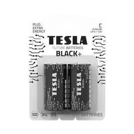 Батарейки tesla c, black+, 2 штуки 8594183396712