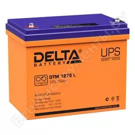 Аккумулятор DELTA DTM 1275 L
