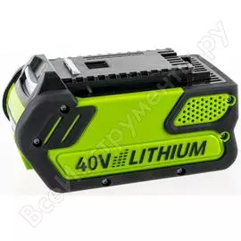 Батарея lithium-ion g-max (40v, 4ah) monferme 29467