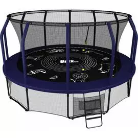 Батут UNIXline SUPREME GAME TRUSUG14BL