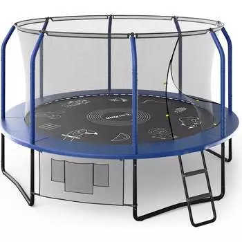 Батут UNIXline SUPREME GAME TRUSUG12BL