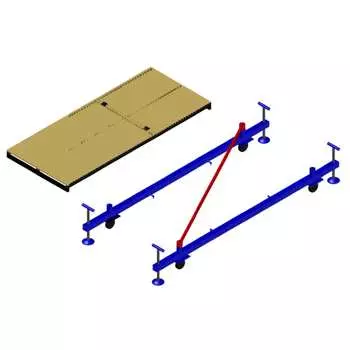 Базовая секция вышки-туры Мега Мега-1М 900