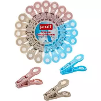 Бельевые прищепки PROFF PLASTIK