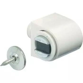 Белая магнитная защелка Hafele 246.08.704