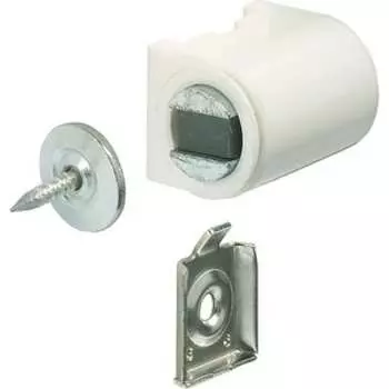 Белая магнитная защелка Hafele 246.13.720