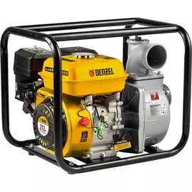 Бензиновая мотопомпа для чистой воды Denzel