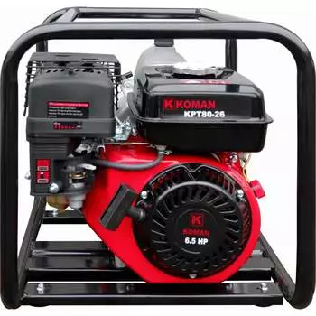 Бензиновая мотопомпа для грязной воды KOMAN KPT80-26