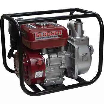 Бензиновая мотопомпа Slogger