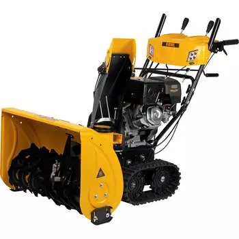 Бензиновая снегоуборочная машина Denzel sbl 711dt pro, 420cc, гусеницы, эл.старт, блок. дифф. 97656
